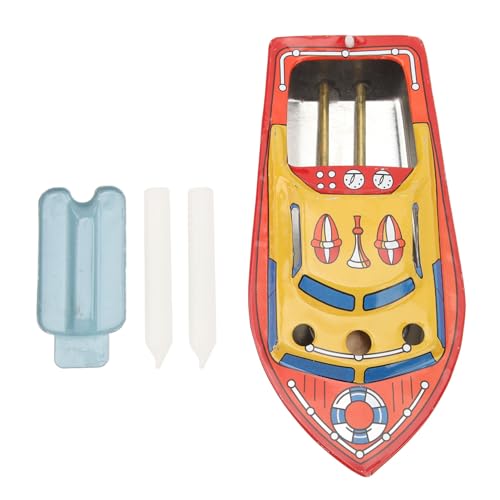 BROLEO Segelboot Blechdose Spielzeug Dekorative Handgemachte Zinn Spielzeug Schiff Eisen Nostalgische für Cafés für Wohnzimmer von BROLEO