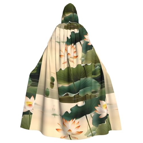 BROLEO Sommerblumen-Druck, Halloween, Erwachsenen-Kapuzenumhang, Herren- und Damenbekleidung, Mantel, Rollenspiel BROLEO Sommerblumen-Druck, Halloween, Erwachsenen-Kapuzenumhang, Herren- und Damenbekleidung, Mantel, Rollenspiel von BROLEO