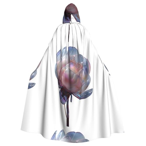 BROLEO Transparenter Halloween-Umhang mit Kapuze, ohne Reißverschluss, bequem für Kostümpartys BROLEO Transparenter Halloween-Umhang mit Kapuze, ohne Reißverschluss, bequem für Kostümpartys von BROLEO