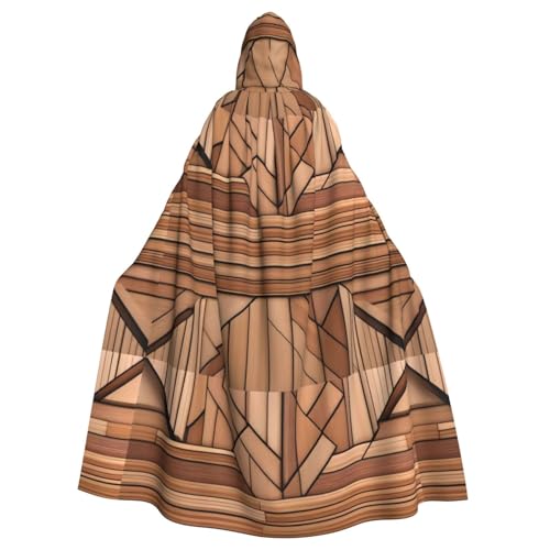BROLEO Umhang mit Kapuze aus Massivholz für Halloween, Erwachsene, ohne Reißverschluss, bequem für Kostümpartys BROLEO Umhang mit Kapuze aus Massivholz für Halloween, Erwachsene, ohne Reißverschluss, bequem für Kostümpartys von BROLEO