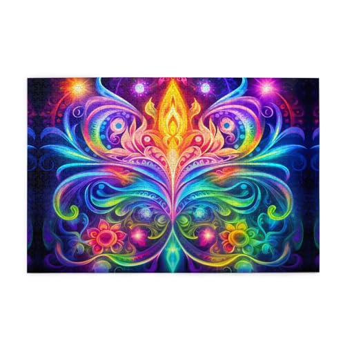 BROLEO mit 1000 Teilen, bunte Flügel, Druck, pädagogische, intellektuelle Holzpuzzles, lustige Puzzles, Stressabbau-Puzzles BROLEO mit 1000 Teilen, bunte Flügel, Druck, pädagogische, intellektuelle Holzpuzzles, lustige Puzzles, Stressabbau-Puzzles von BROLEO