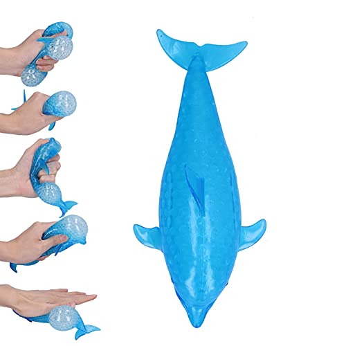 Delphinperlen Sensorisches Spielzeug Langlebig und kann wiederholt komprimiert werden Schwammige Delphinperlen Spielzeug für Familie Valentinstag von BROLEO