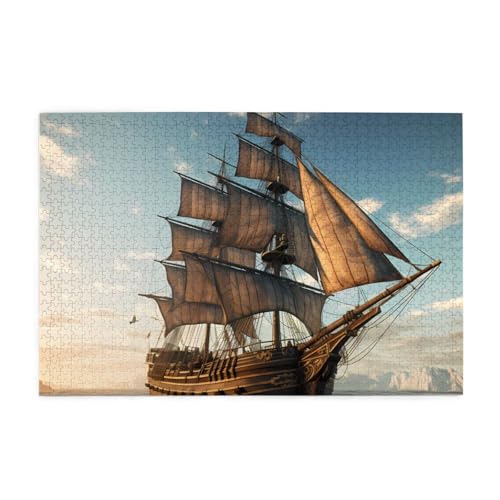 Puzzles1000 Teile BROLEO Altes Segelschiff Druck Pädagogische Intellektuelle Holzpuzzles Lustige Puzzles Stressabbau Puzzles Puzzles1000 Teile BROLEO Altes Segelschiff Druck Pädagogische Intellektuelle Holzpuzzles Lustige Puzzles Stressabbau Puzzles von BROLEO