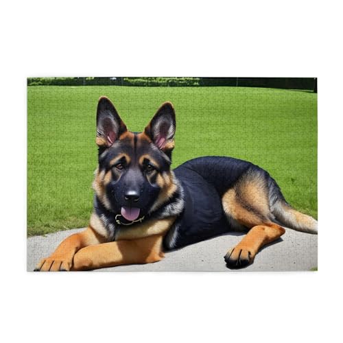 Puzzles1000 Teile BROLEO Deutscher Schäferhund Druck Pädagogische Intellektuelle Holzpuzzles Lustige Puzzles Stressabbau Puzzles Puzzles1000 Teile BROLEO Deutscher Schäferhund Druck Pädagogische Intellektuelle Holzpuzzles Lustige Puzzles Stressabbau Puzzles von BROLEO
