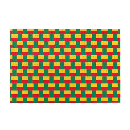 Puzzles1000 Teile BROLEO Flagge von Benin Druck Pädagogische Intellektuelle Holzpuzzles Lustige Puzzles Stressabbau Puzzles Puzzles1000 Teile BROLEO Flagge von Benin Druck Pädagogische Intellektuelle Holzpuzzles Lustige Puzzles Stressabbau Puzzles von BROLEO