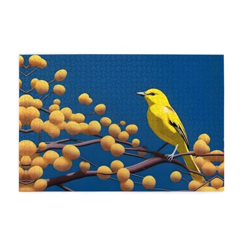 Puzzles1000 Teile BROLEO Gelber Vogeldruck Pädagogische Intellektuelle Holzpuzzles Lustige Puzzles Stressabbau Puzzles Puzzles1000 Teile BROLEO Gelber Vogeldruck Pädagogische Intellektuelle Holzpuzzles Lustige Puzzles Stressabbau Puzzles von BROLEO