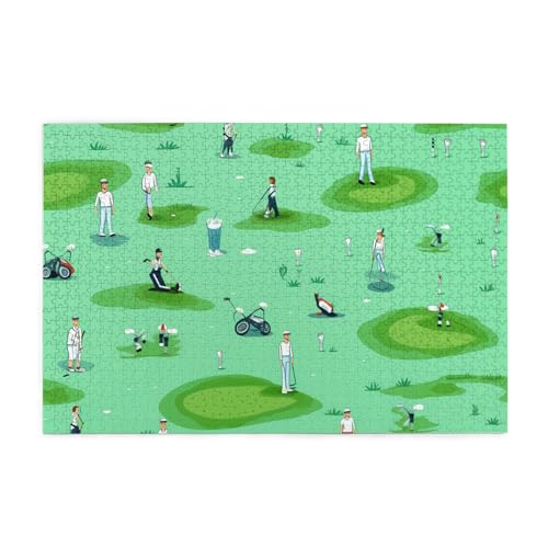 Puzzles1000 Teile BROLEO Golf auf dem Rasen Druck Pädagogische Intellektuelle Holzpuzzles, lustige Puzzles, Stressabbau-Puzzles Puzzles1000 Teile BROLEO Golf auf dem Rasen Druck Pädagogische Intellektuelle Holzpuzzles, lustige Puzzles, Stressabbau-Puzzles von BROLEO