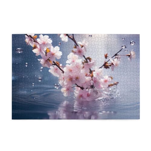 Puzzles1000 Teile BROLEO Kirschblüten im Wasser Druck Pädagogische Intellektuelle Holzpuzzles Lustige Puzzles Stressabbau Puzzles Puzzles1000 Teile BROLEO Kirschblüten im Wasser Druck Pädagogische Intellektuelle Holzpuzzles Lustige Puzzles Stressabbau Puzzles von BROLEO