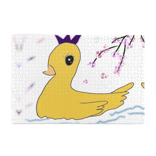 Puzzles1000 Teile BROLEO Kleine gelbe Ente Druck Pädagogische Intellektuelle Holzpuzzles Lustige Puzzles Stressabbau Puzzles Puzzles1000 Teile BROLEO Kleine gelbe Ente Druck Pädagogische Intellektuelle Holzpuzzles Lustige Puzzles Stressabbau Puzzles von BROLEO