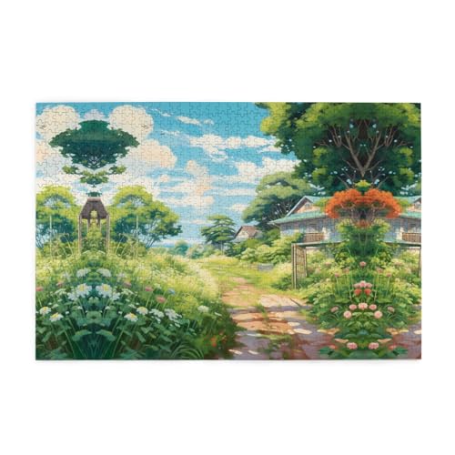 Puzzles1000 Teile BROLEO Landschaft Weg Drucken Pädagogische Intellektuelle Holzpuzzles Lustige Puzzles Stressabbau Puzzles Puzzles1000 Teile BROLEO Landschaft Weg Drucken Pädagogische Intellektuelle Holzpuzzles Lustige Puzzles Stressabbau Puzzles von BROLEO
