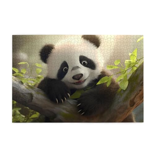 Puzzles1000 Teile BROLEO Niedlicher kleiner Panda-Druck pädagogische intellektuelle Holzpuzzles, lustige Puzzles, Stressabbau-Puzzles Puzzles1000 Teile BROLEO Niedlicher kleiner Panda-Druck pädagogische intellektuelle Holzpuzzles, lustige Puzzles, Stressabbau-Puzzles von BROLEO