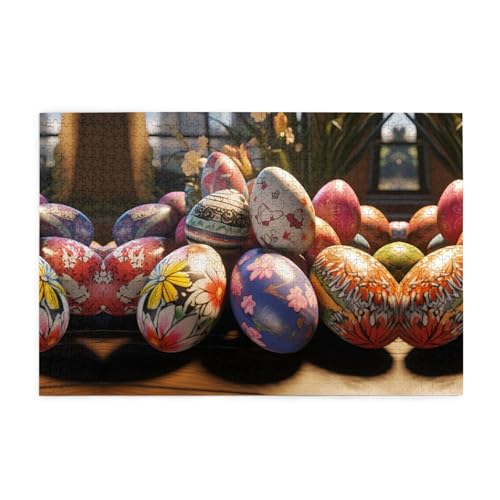Puzzles1000 Teile BROLEO Ostereier Drucken Pädagogische Intellektuelle Holzpuzzles Lustige Puzzles Stressabbau Puzzles Puzzles1000 Teile BROLEO Ostereier Drucken Pädagogische Intellektuelle Holzpuzzles Lustige Puzzles Stressabbau Puzzles von BROLEO