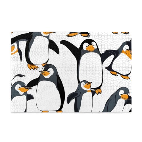 Puzzles1000 Teile BROLEO Pinguin Dabbing Printing Pädagogische Intellektuelle Holzpuzzles Lustige Puzzles Stressabbau Puzzles Puzzles1000 Teile BROLEO Pinguin Dabbing Printing Pädagogische Intellektuelle Holzpuzzles Lustige Puzzles Stressabbau Puzzles von BROLEO