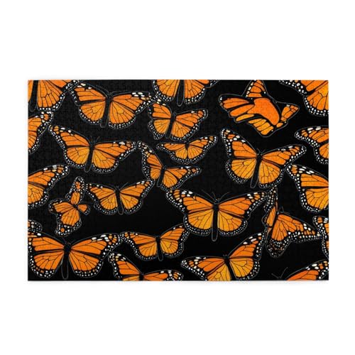Puzzles1000 Teile BROLEO Schöne Monarch Schmetterling Druck Pädagogische Intellektuelle Holzpuzzles Lustige Puzzles Stressabbau Puzzles Puzzles1000 Teile BROLEO Schöne Monarch Schmetterling Druck Pädagogische Intellektuelle Holzpuzzles Lustige Puzzles Stressabbau Puzzles von BROLEO