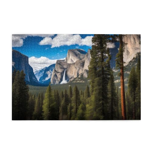 Puzzles1000 Teile BROLEO Schöne Yosemite Nationalpark Druck Pädagogische Intellektuelle Holzpuzzles Lustige Puzzles Stressabbau Puzzles Puzzles1000 Teile BROLEO Schöne Yosemite Nationalpark Druck Pädagogische Intellektuelle Holzpuzzles Lustige Puzzles Stressabbau Puzzles von BROLEO