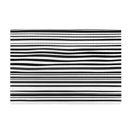 Puzzles1000 Teile BROLEO Schwarz & Weiß Streifendruck Pädagogische Intellektuelle Holzpuzzles Lustige Puzzles Stressabbau Puzzles Puzzles1000 Teile BROLEO Schwarz & Weiß Streifendruck Pädagogische Intellektuelle Holzpuzzles Lustige Puzzles Stressabbau Puzzles von BROLEO
