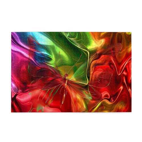 Puzzles1000 Teile BROLEO Transparent Schmetterling Druck Pädagogische Intellektuelle Holzpuzzles Lustige Puzzles Stressabbau Puzzles Puzzles1000 Teile BROLEO Transparent Schmetterling Druck Pädagogische Intellektuelle Holzpuzzles Lustige Puzzles Stressabbau Puzzles von BROLEO