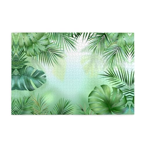 Puzzles1000 Teile BROLEO Tropischer Blattdruck Pädagogische Intellektuelle Holzpuzzles Lustige Puzzles Stressabbau Puzzles Puzzles1000 Teile BROLEO Tropischer Blattdruck Pädagogische Intellektuelle Holzpuzzles Lustige Puzzles Stressabbau Puzzles von BROLEO