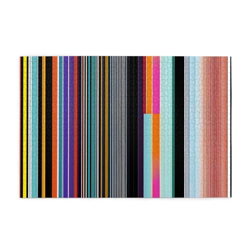 Puzzles1000 Teile BROLEO Unregelmäßige Vertikale Linien Drucken Pädagogische Intellektuelle Holzpuzzles Lustige Puzzles Stressabbau Puzzles Puzzles1000 Teile BROLEO Unregelmäßige Vertikale Linien Drucken Pädagogische Intellektuelle Holzpuzzles Lustige Puzzles Stressabbau Puzzles von BROLEO
