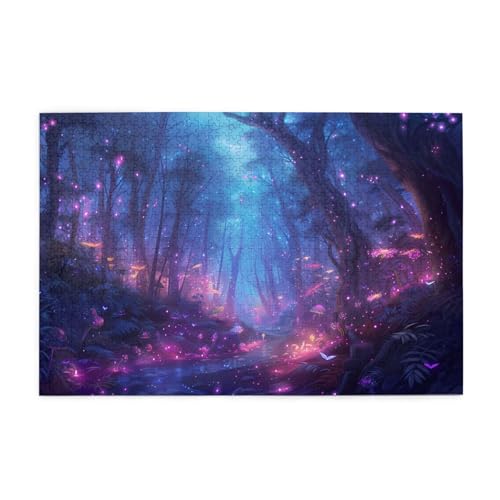 Puzzles1000 Teile BROLEO Woods Glühender Pilzdruck Pädagogische Intellektuelle Holzpuzzles, lustige Puzzles, Stressabbau-Puzzles Puzzles1000 Teile BROLEO Woods Glühender Pilzdruck Pädagogische Intellektuelle Holzpuzzles, lustige Puzzles, Stressabbau-Puzzles von BROLEO