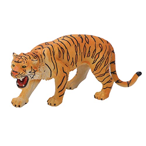 Spielzeug-Tiger, Wildtier-Tiger-Figur aus Kunststoff für die Dekoration zu Hause und Im Büro von BROLEO