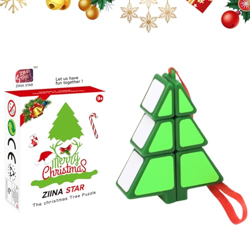 BRTNUP Weihnachts Mini Speed Cube Schlüsselanhänger, Würfel und Puzzle, Mini Original Zauberwürfel für Kinder und Erwachsene BRTNUP Weihnachts Mini Speed Cube Schlüsselanhänger, Würfel und Puzzle, Mini Original Zauberwürfel für Kinder und Erwachsene von BRTNUP