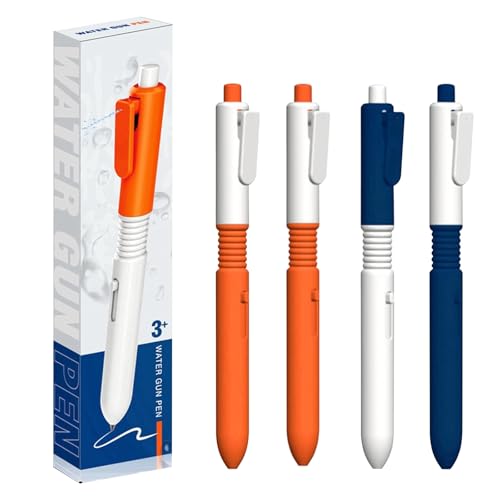 Spritzstifte 4 Stück Streich Artikel für Kinder, Lustige Wassersprühstifte,Magische Prank Artikel, 2-in-1 Beschreibbarer Stift Wasserspielzeug,Perfekt für Aprilscherz & Party Spiele Spritzstifte 4 Stück Streich Artikel für Kinder, Lustige Wassersprühstifte,Magische Prank Artikel, 2-in-1 Beschreibbarer Stift Wasserspielzeug,Perfekt für Aprilscherz & Party Spiele von BRTNUP