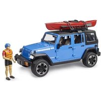 BRUDER 02529 Jeep Wrangler Rubicon Unlimited mit Kajak und Figur von BRUDER DIE PROFI SERIE