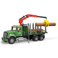 BRUDER 02824 MACK Granite Holztransport-LKW, Ladekran,Greifer und 3 Baumstämmen BRUDER 02824 MACK Granite Holztransport-LKW, Ladekran,Greifer und 3 Baumstämmen von BRUDER DIE PROFI SERIE