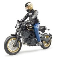 BRUDER 63050 Scrambler Ducati Cafe Racer mit Fahrer BRUDER 63050 Scrambler Ducati Cafe Racer mit Fahrer von BRUDER DIE PROFI SERIE