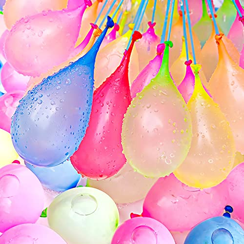 Wasserbomben Set,Wasserballons,Bunte Wasserbomben Selbstschließend, Wasserbomben Luftballons,Bunch Balloons für Outdoor von BRUGUI