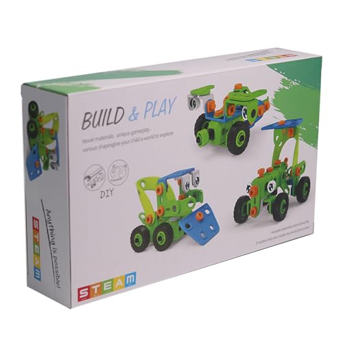 BRUKUSUR 3 Modelle Konstruktionsspielzeug für Kinder, Kreatives Lernspielzeug Bauspielzeug im 118 Teile Bauen Kinder, Bausteine STEM Gebäude Kit Bausteine Spielzeug für Jungend Mädche Geschenke BRUKUSUR 3 Modelle Konstruktionsspielzeug für Kinder, Kreatives Lernspielzeug Bauspielzeug im 118 Teile Bauen Kinder, Bausteine STEM Gebäude Kit Bausteine Spielzeug für Jungend Mädche Geschenke von BRUKUSUR