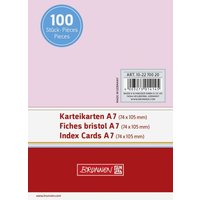 BRUNNEN 102270020 Karteikarten A7 unliniert rot 100 Stück BRUNNEN 102270020 Karteikarten A7 unliniert rot 100 Stück von BRUNNEN