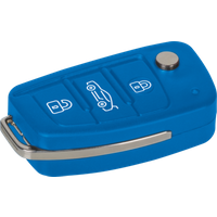 BRUNNEN 102741732 Radiergummi „Car Key“ Colour Code 3D, azur von BRUNNEN