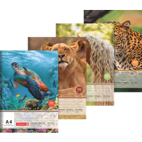 BRUNNEN 104791409 Zeichenblock, A4, 20 Blatt, sortiert von BRUNNEN