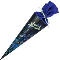 BRUNNEN 1048035421 Schultüte 350 mm Robot Hero von BRUNNEN