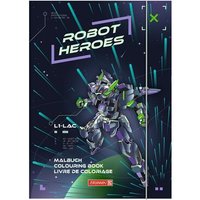 BRUNNEN 1048124421 Ausmalheft A5, Robot Heroes, inkl. Stickerbogen BRUNNEN 1048124421 Ausmalheft A5, Robot Heroes, inkl. Stickerbogen von BRUNNEN