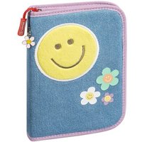 BRUNNEN 1049120422 Federmäppchen 2 Klappen Happy Hippie von BRUNNEN