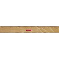 BRUNNEN 104974030 Lineal 30 cm Holz von BRUNNEN