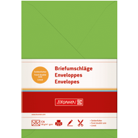 BRUNNEN 105125250 Briefumschlag Universalpapier C6 hellgrün 10 Stück BRUNNEN 105125250 Briefumschlag Universalpapier C6 hellgrün 10 Stück von BRUNNEN