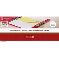 BRUNNEN 106604000 Trennstreifen 10,5 x 24 cm weiß 100 Stück BRUNNEN 106604000 Trennstreifen 10,5 x 24 cm weiß 100 Stück von BRUNNEN