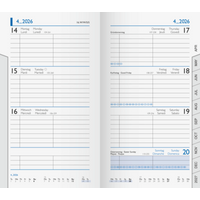 BRUNNEN 1075600006 Wochen-Ersatzkalendarium Mod. 756 2026 | 87×153 mm, Karton, weiß BRUNNEN 1075600006 Wochen-Ersatzkalendarium Mod. 756 2026 | 87×153 mm, Karton, weiß von BRUNNEN