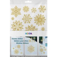 BRUNNEN 203584466 Fenster Sticker Stern gold von BRUNNEN