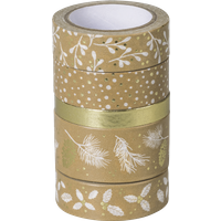 BRUNNEN 203584527 Deko Tape Natur gold weiß BRUNNEN 203584527 Deko Tape Natur gold weiß von BRUNNEN