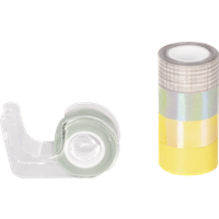 BRUNNEN 203584541 Deko Tape Mini soft yellow 5er Set BRUNNEN 203584541 Deko Tape Mini soft yellow 5er Set von BRUNNEN