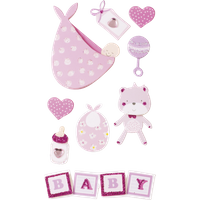 BRUNNEN 203780630 Sticker Mix Baby Girl 2 BRUNNEN 203780630 Sticker Mix Baby Girl 2 von BRUNNEN