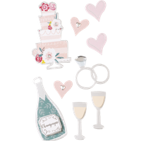 BRUNNEN 203780641 Sticker Mix Hochzeitstag BRUNNEN 203780641 Sticker Mix Hochzeitstag von BRUNNEN