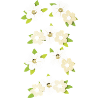 BRUNNEN 203780642 Sticker Mix Blumen weiss BRUNNEN 203780642 Sticker Mix Blumen weiss von BRUNNEN