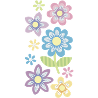 BRUNNEN 203780644 Sticker Mix Blumen groß BRUNNEN 203780644 Sticker Mix Blumen groß von BRUNNEN