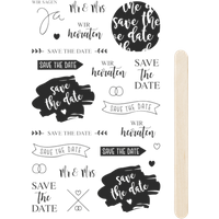 BRUNNEN 203780903 Rubbelsticker Save the Date BRUNNEN 203780903 Rubbelsticker Save the Date von BRUNNEN